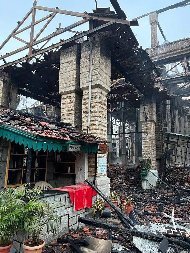 FIRE ENGULFED SECUNDERABAD CLUB