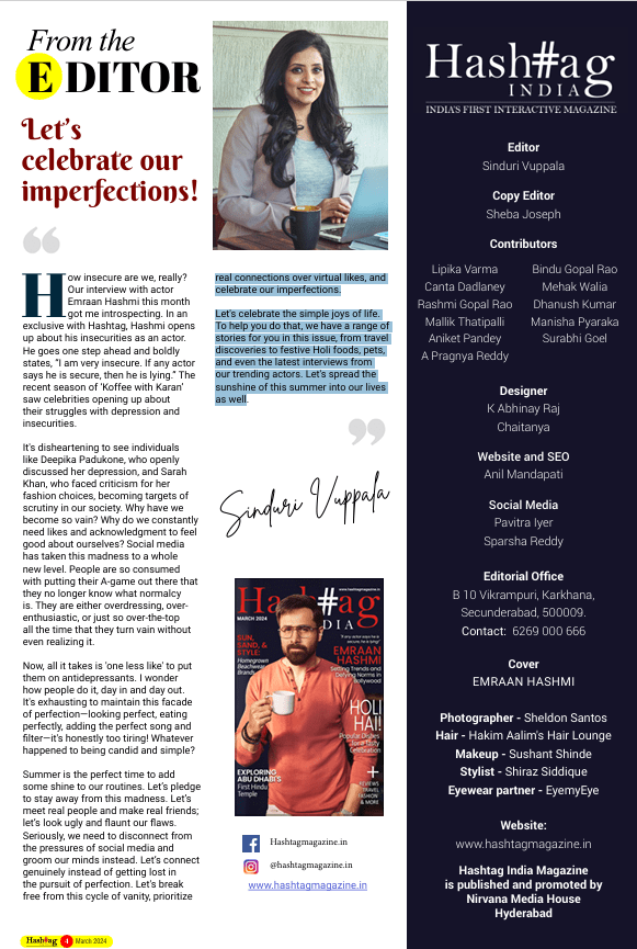 Hashtag Magazine March issue 2024