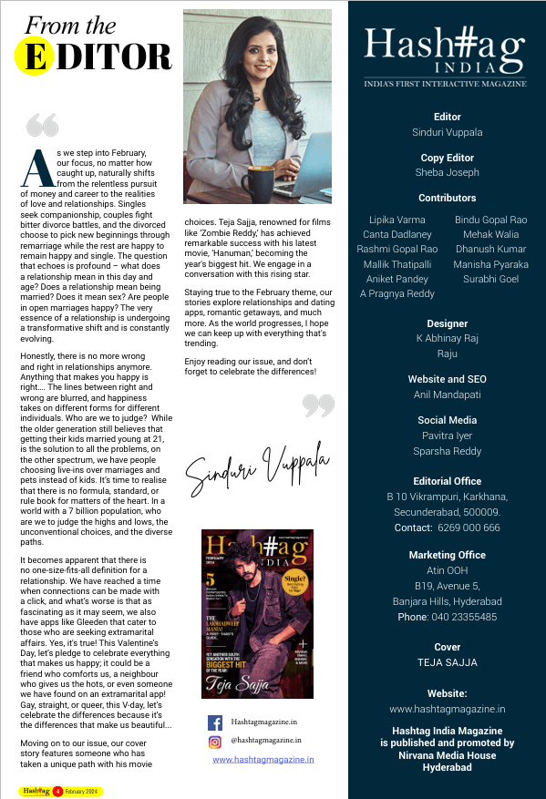 Hashtag magazine February Issue 2024
