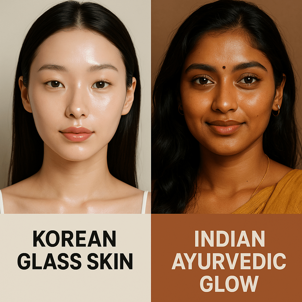Ayurvedic skincare vs Korean skincare