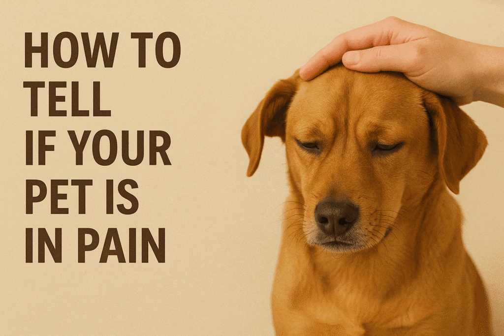 How to Tell If Your Pet Is in Pain